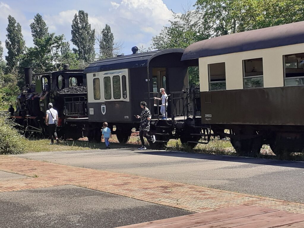 train à vapeur